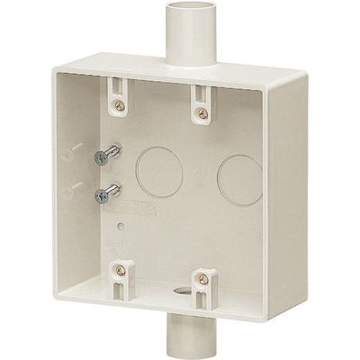 未来工業 未来 露出スイッチボックス SW2-14WM 1個 205-1490（直送品）