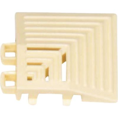 ミヅシマ工業 ミヅシマ ネパックマット コーナー アイボリー 421-0240 1個 175-4636（直送品）