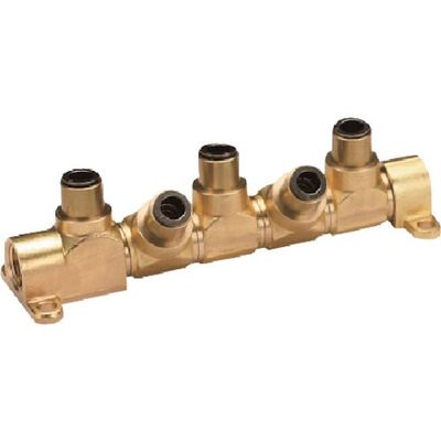 千代田通商 チヨダ ユニホールドタッチコネクターFUJIタイプ 口径横3/8 上部10mm UF03-F10-5P 1個 324-8007（直送品）