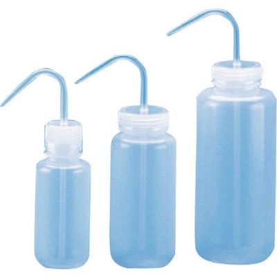 TARSONS 広口洗浄瓶 LDPE製/蓋:PP製 500ml 緑色 560090-G 1個 174-8020（直送品）