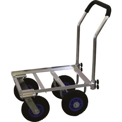 アルミス 前輪自在キャリーノーパンク AK-46NPU 1台 139-0894（直送品）