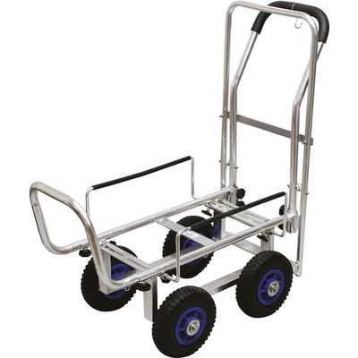 アルミス 伸縮キャリー200φノーパンクブレーキ AKB-43NPU 1台 139-0875（直送品）