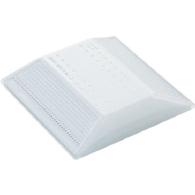 積水樹脂 積水 縁石鋲 ナイトリバーEX CR30W―W―WW 本体白 白両面反射タイプ 1個 404-1603（直送品）