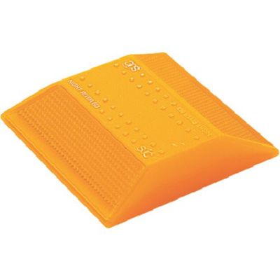 積水樹脂 積水 縁石鋲 ナイトリバーEX CR30W―Y―YY 本体黄 黄両面反射タイプ 1個 404-1601（直送品）