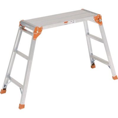 ピカコーポレイション PiCa 折りたたみ式足場台DWD型 DWD-K808B 1台 162-7339（直送品）