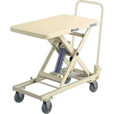 スギヤス ハンドリフター BXレベラー(スプリング調整式) 均等荷重80kg テーブル寸法700×450mm ESX08 1台（直送品）