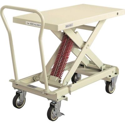 スギヤス ハンドリフター BXレベラー(スプリング調整式) 均等荷重210kg テーブル寸法1010×518mm ESX21L 1台（直送品）