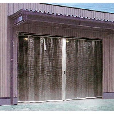 ヒナカ ヒナカS/S 防炎ビニールカーテン 約幅4.0M×丈2.0M HE-2500M-C 1枚 226-6321（直送品）