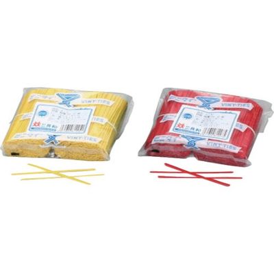 共和 ビニタイ PVCカット品 緑 4mmX15cm (1000本/袋) QA-150-1G 1袋(1000本) 107-1149（直送品）