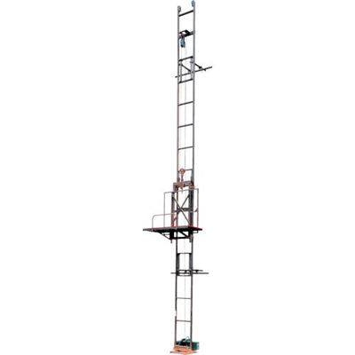 長谷川工業 ハセガワ 垂直荷揚機 マイティーパワー TF型 16m TFBO-MD7-16 1台 136-3965（直送品）