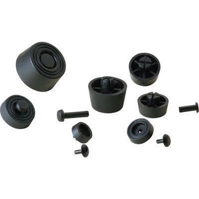 タカチ電機工業 タカチ ワンタッチ式ゴム足 TP-6 1袋(10個) 268-7317（直送品）