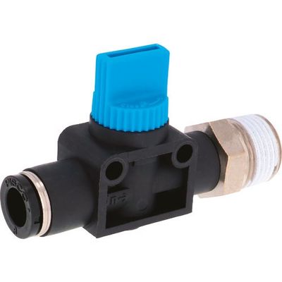 日本ピスコ ピスコ ハンドバルブ ストレートA3方弁チューブ8出力R3/8 HV8-03 1個 123-2923（直送品）