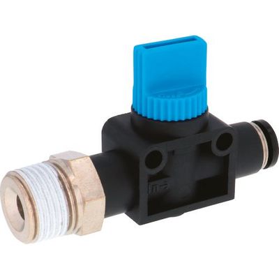 日本ピスコ ピスコ ハンドバルブ ストレートB3方弁チューブR3/8出力6 HV03-6 1個 122-8253（直送品）