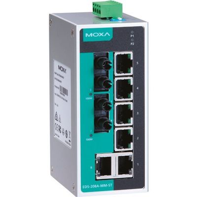 アイ・ビー・エス・ジャパン MOXA EDSー208AーMMーST 1個 168-8094（直送品）