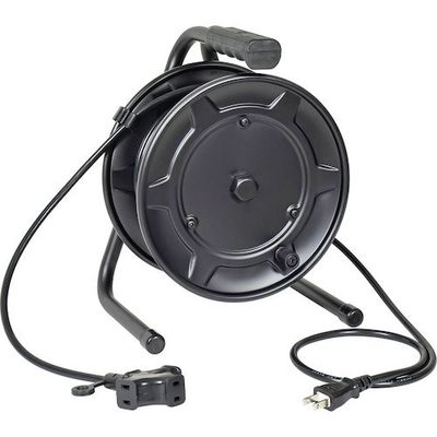 日動工業 NICHIDO 電工ドラム 100V 屋内型 のびーる 黒マット アース無し 10m FB10S-BK 1セット(40台)（直送品）