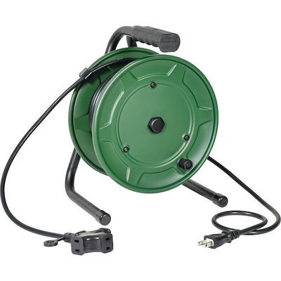 日動工業 NICHIDO 電工ドラム 100V 屋内型 のびーる 深緑マット アース無し 10m FB10S-OG 1セット(40台)（直送品）