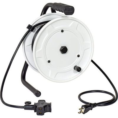 日動工業 NICHIDO 電工ドラム 100V 屋内型 のびーる 白マット アース無し 10m FB10S-WH 1セット(40台)（直送品）