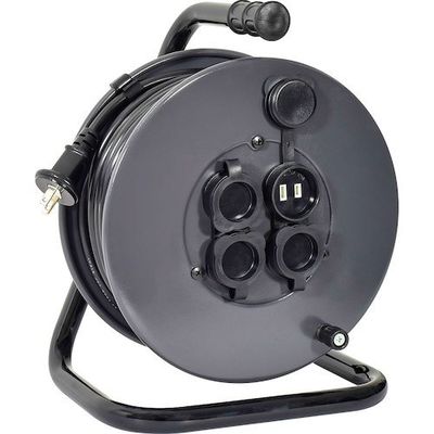 日動工業 NICHIDO 電工ドラム 100V 防雨防塵型 グッドリール アース無し 25m FGW25-GY 1セット(40台)（直送品）