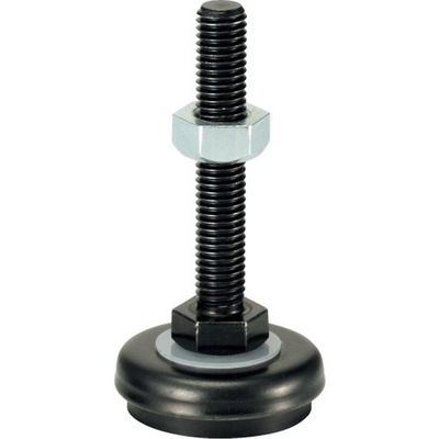 日東工業 Nito ラックオプション レベルフット RD73-6A 1個(2個) 527-8512（直送品）