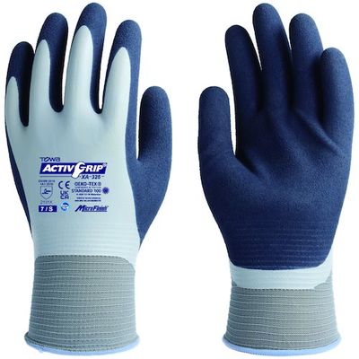 東和コーポレーション トワロン 天然ゴム手袋 アクティブグリップXAー326 7/S XA-326-7S 1個(1双) 538-8100（直送品）