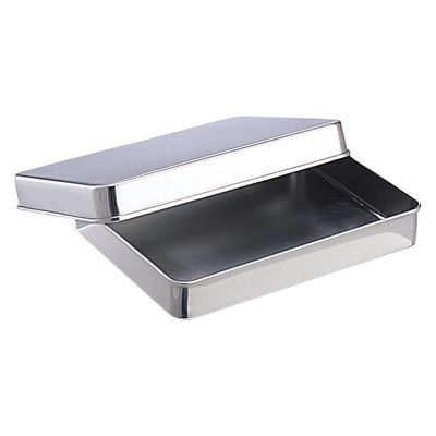 松吉医科器械 ステンレスバット(フタ付) 2号 03310002 240X180X40MM 1組（直送品）