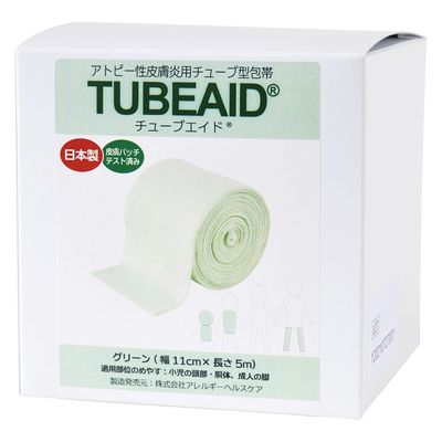アレルギーヘルスケア チューブエイド(グリーン) 24999003 395004(11CMX5M) 1個（直送品）
