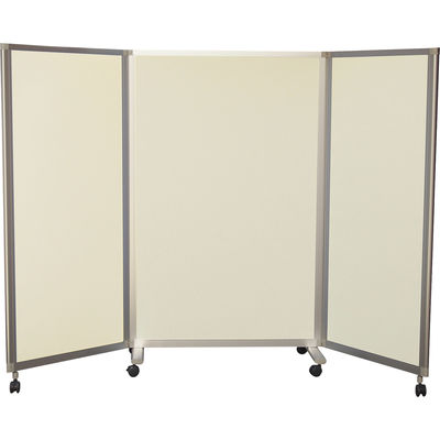 東京ブラインド工業 吸音3連スクリーン(抗ウイルス・制菌 両面吸音 25304000 FTSV211411(アイボリー) 1台（直送品）