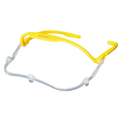 MITAS フェイスガード ミーガード(本体) 23284910 MEG-1-Y(イエロー) 1個（直送品）