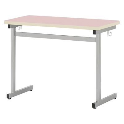 【軒先渡し】松吉医科器械 マツヨシ簡易採血台(2人用) 2人用 24600103 MY-2291W(ピンク) 1台（直送品）