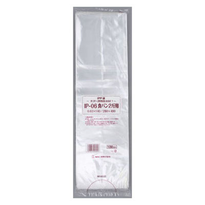 福助工業 IPP袋 IPP袋食パン2斤用 IP-06 00242989 1ケース(2000個(100個×20)（直送品）