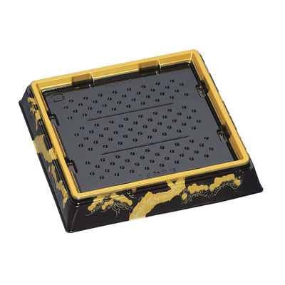 福助工業 寿司桶 新角桶9H-T 松 00271187 1ケース(300個(10個×30)（直送品）