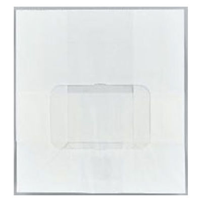 福助工業 窓付惣菜袋 ルックバッグ No.6S ムジ 00346213 1ケース(1600個(100個×16)（直送品）