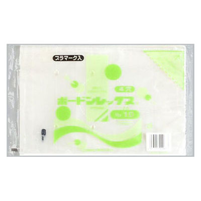 福助工業 青果用袋 ボードンレックス#25No.10 4穴プラ 00383408 1ケース(6000個(1000個×6)（直送品）