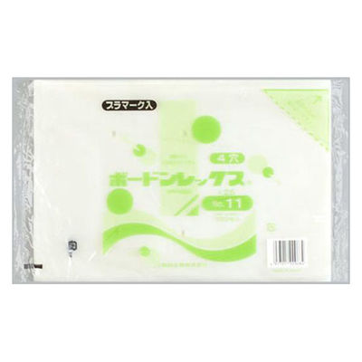 福助工業 青果用袋 ボードンレックス#25No.11 4穴プラ 00383409 1ケース(5000個(1000個×5)（直送品）