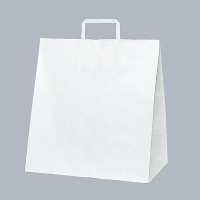 福助工業 紙手提げ袋 ラッピーバッグ No.7 晒無地 00444960 1ケース(150個(50個×3)（直送品）