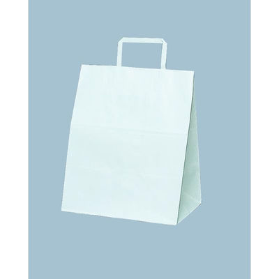 福助工業 紙手提げ袋 ラッピーバッグ No.8 晒無地 00481182 1ケース(300個(50個×6)（直送品）