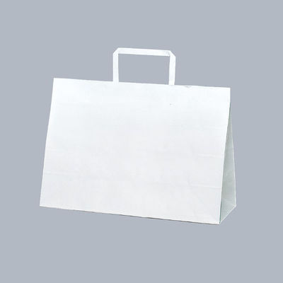 福助工業 紙手提げ袋 ラッピーバッグ No.3-SS 晒無地 00559363 1ケース(300個(50個×6)（直送品）
