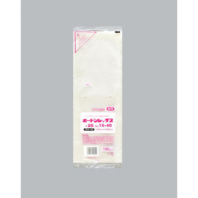 福助工業 青果向け防曇袋 ボードンレックス#20No.15-40 4穴プラ 00571227 1ケース(6000個(1000個×6)（直送品）