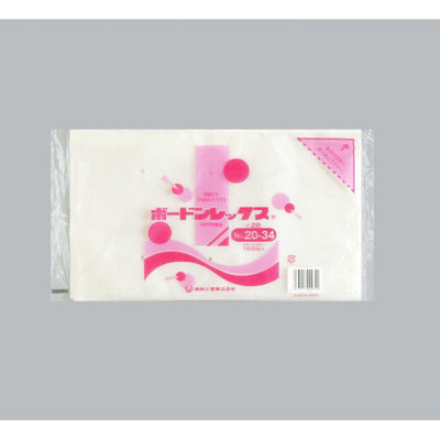 福助工業 青果向け防曇袋 ボードンレックス#20No.20-34 4穴 00577905 1ケース(5000個(1000個×5)（直送品）