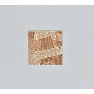 福助工業 バーガー袋 No.15 未晒アーティクル 00581059 1ケース(4000個(100個×40)（直送品）