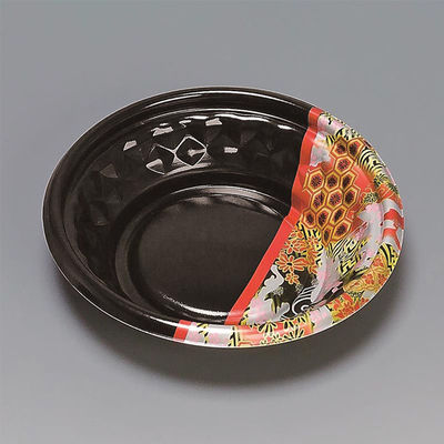 福助工業 どんぶり容器 福丸丼190H ひとえ赤 00592306 1ケース(300個(50個×6)（直送品）