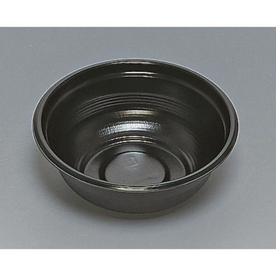 福助工業 どんぶり容器 SP-180-3H 黒 00618808 1ケース(900個(50個×18)（直送品）