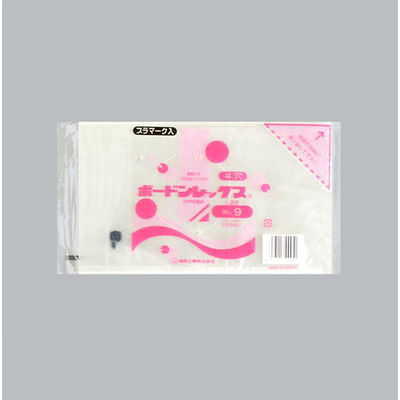 福助工業 青果向け防曇袋 ボードンレックス#20No.9 4穴プラ 00649369 1ケース(8000個(1000個×8)（直送品）