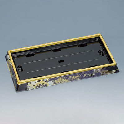 福助工業 寿司桶 新角桶320H 鳳凰紺 00654517 1ケース(150個(10個×15)（直送品）