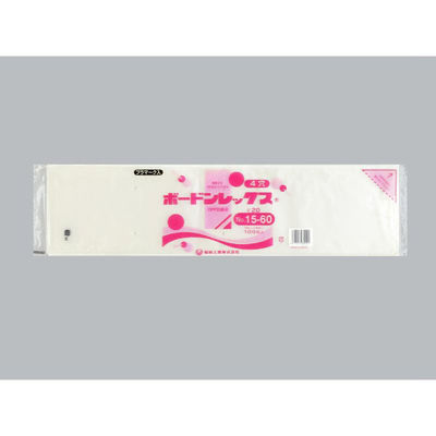 福助工業 青果向け防曇袋 ボードンレックス#20No.15-60 4穴プラ 00666233 1ケース(4000個(1000個×4)（直送品）