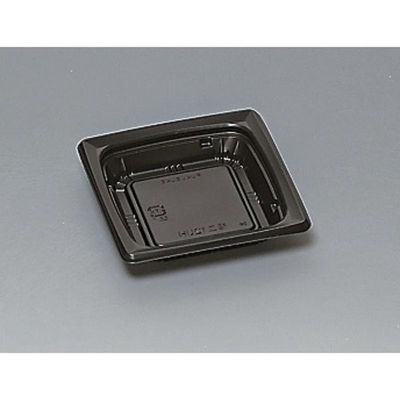 福助工業 軽食容器 福皿12UH 黒 00741722 1ケース(900個(50個×18)（直送品）