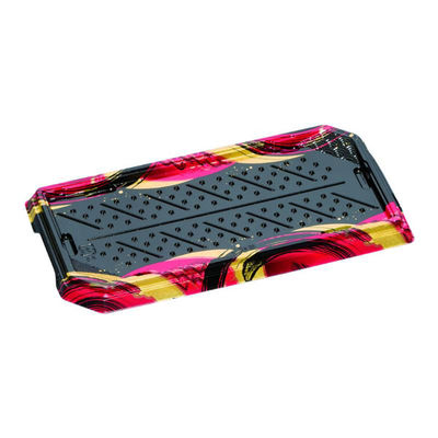 福助工業 寿司容器 華板2-6H 波しぶき赤 00746899 1ケース(600個(50個×12)（直送品）