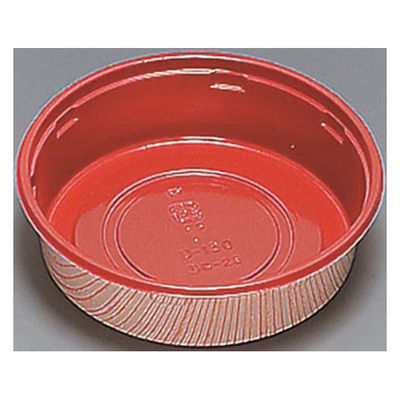 福助工業 寿司容器 富久折 D-130 木目 00746937 1ケース(1200個(50個×24)（直送品）