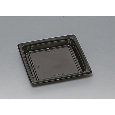 福助工業 軽食容器 福皿18UH 黒 00746943 1ケース(600個(50個×12)（直送品）