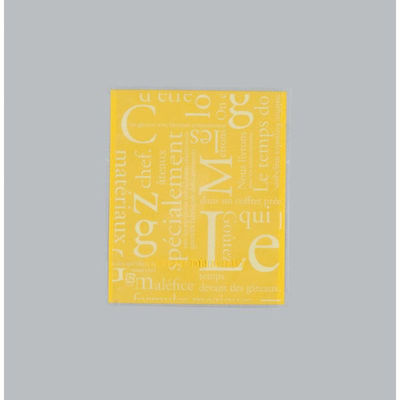 福助工業 製菓向け袋 カマス GT(透明タイプ) No.1 洋柄イエロー 00753795 1ケース(7000個(100個×70)（直送品）